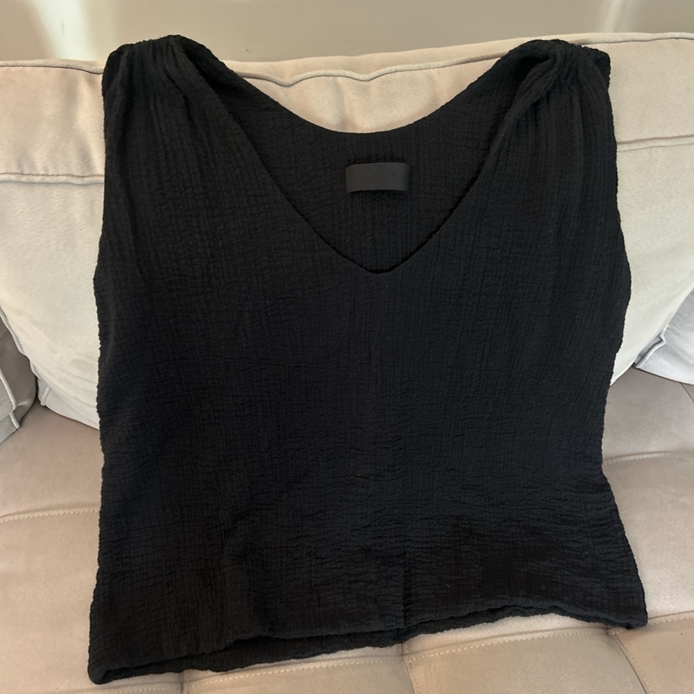 black womens blouse